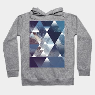 Wild Sea Waves Geometry Hoodie